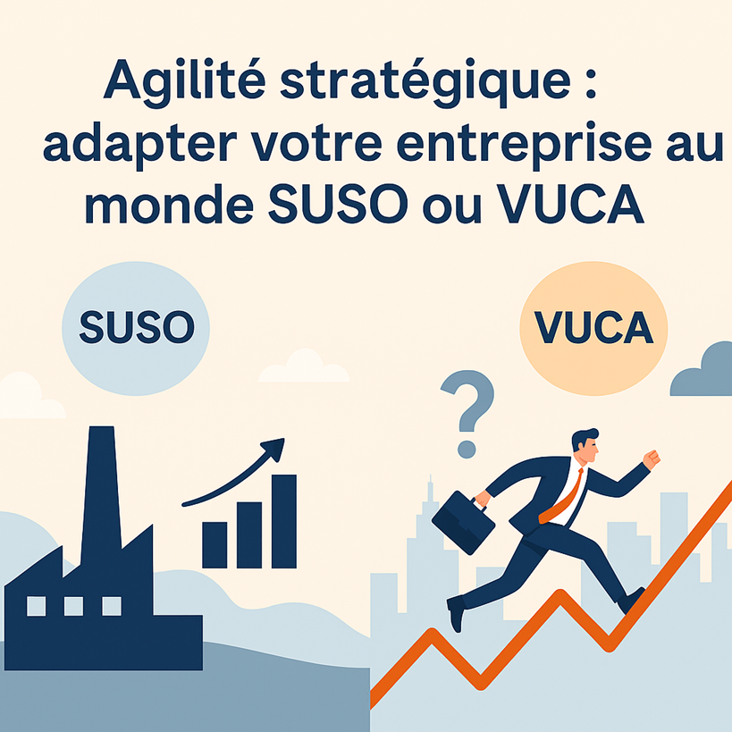 SUSO vs VUCA : Pourquoi toutes les entreprises n’ont pas besoin de la même agilité