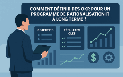 Comment définir des OKR pour un programme de rationalisation IT à long terme ?
